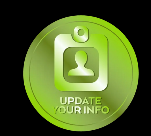 EXISTING MEMBER INFORMATION UPDATE